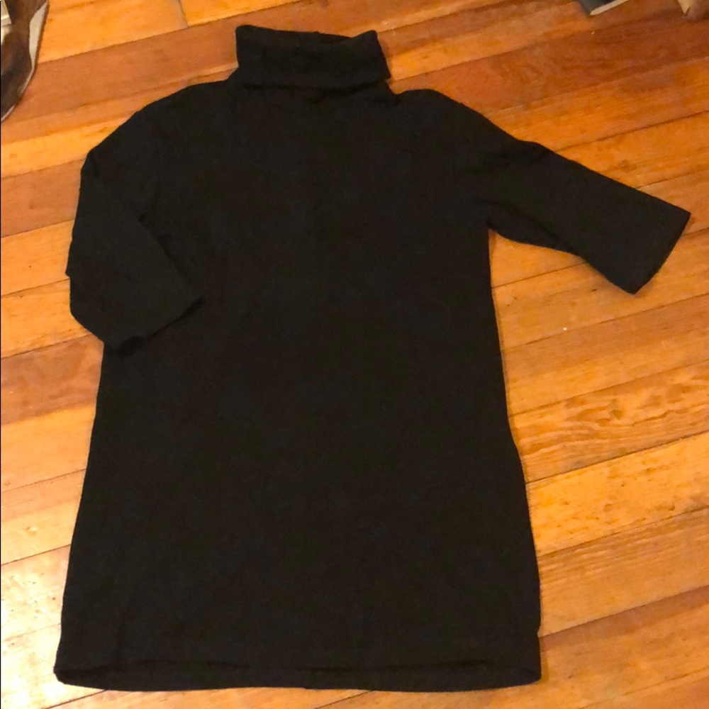 Zara black cotton dress
